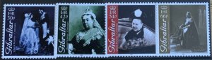 GIBRALTAR 2001 QUEEN VICTORIA SG956/959 UNMOUNTED MINT