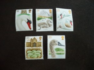Stamps - Great Britain - Scott# 1473-1477 - Mint Never Hinged Set of 5 Stamps
