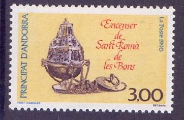 Andorra French 1990 MNH censer  complete