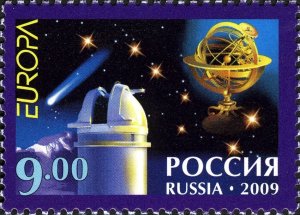 Russia 2009 MNH Stamps Scott 7138 Europa CEPT Astronomy Space