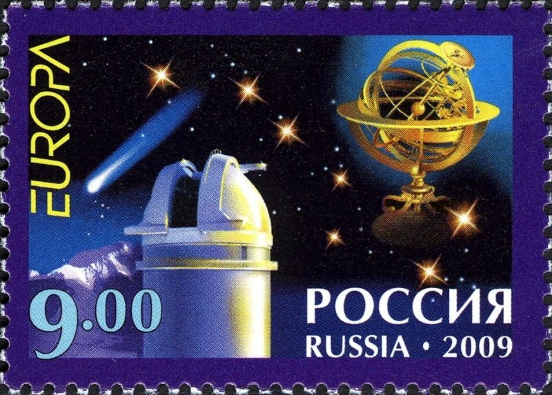 Russia 2009 MNH Stamps Scott 7138 Europa CEPT Astronomy Space