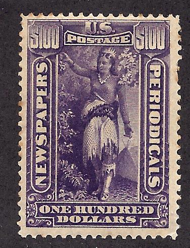 PR125 Mint,OG,NH... SCV $150.00... Pretty Stamp!