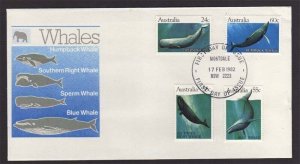 Australia 1982 FDC Whales