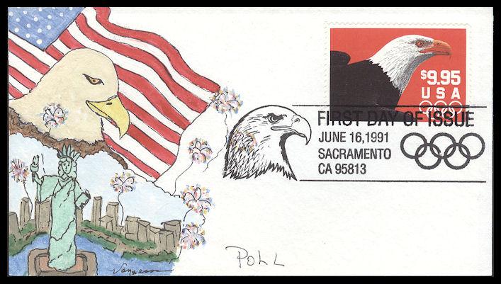 #2541 Bald Eagle Pohl FDC