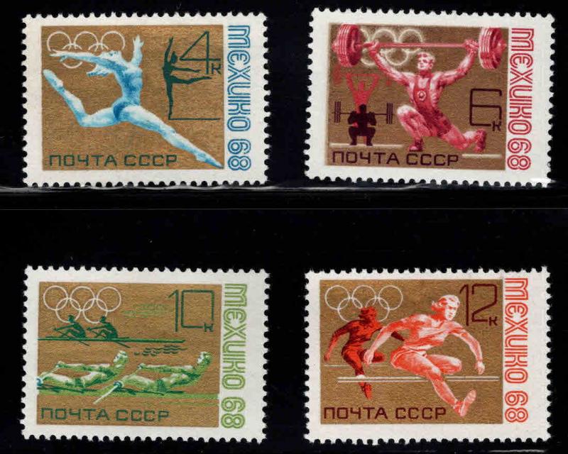 Russia Scott 3492-3495 MNH** Sports set