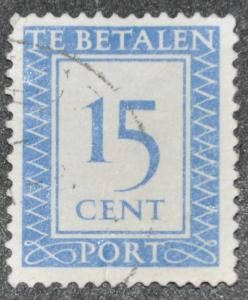 DYNAMITE Stamps: Netherlands Scott #J91  USED