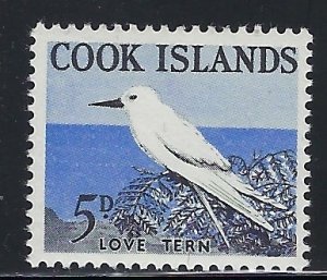 Cook Is 151 MNH 1963 Bird (ap9851)