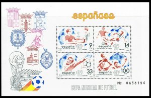 1982 Spain 2550-51/B25 1982 FIFA World Cup in Spain