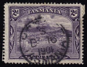 Australia Tasmania - 1899 - Scott #88 - used - Hobart