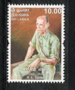 Sri Lanka 2014 Dr. R. L. Spittel Famous People 1v MNH # 3860