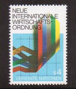 United Nations Vienna   #7  MNH  1980  new economic order