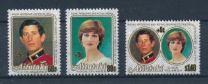 [116540] Aitutaki 1981 Int. Year of handicapped OVP Royal wedding Charles  MNH