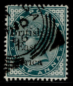 BRITISH EAST AFRICA QV SG49, ½a blue-green, FINE USED.