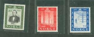 Norway #334-6 Mint (NH) Single (Complete Set)