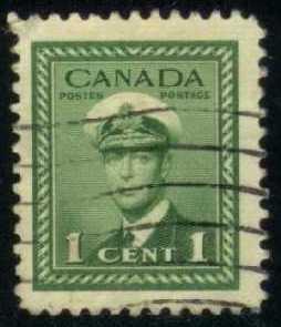 Canada #249 King George VI, used (0.25)