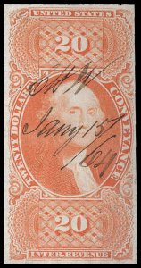 U.S. REV. FIRST ISSUE R98a  Used (ID # 94346)