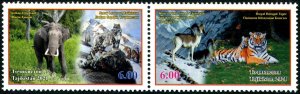 2021 Tadzhikistan Environmental Protection Pair  (Scott NA) MNH