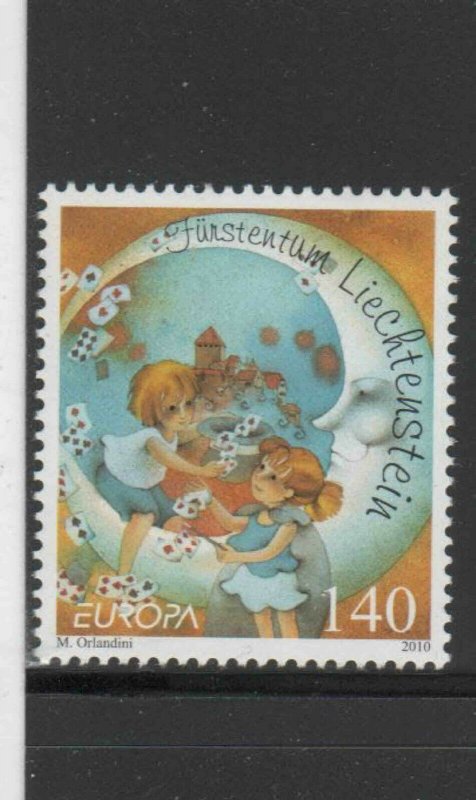 LIECHTENSTEIN #1490  2010  EUROPA    MINT  VF NH  O.G