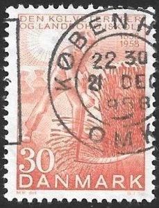 Denmark Scott # 365 Used. All Additional Items Ship Free.