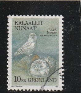 Greenland  Scott#  188  Used