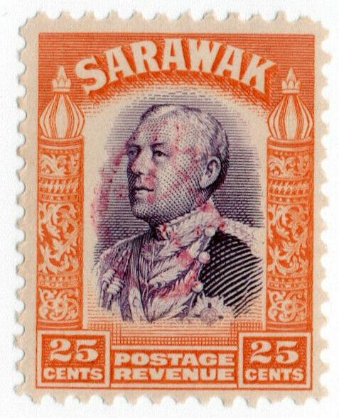 (I.B) Sarawak Revenue : Japanese Occupation OP 25c