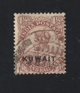 EDSROOM-13555 Kuwait 3 Used 1923 George V CV$13.50