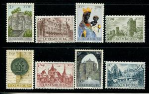 LUXEMBOURG  389-99 MNH 1963 MELUSINA INTL.PHI;. EXHIB.