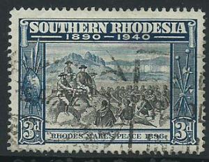 Southern Rhodesia SG 57  Used