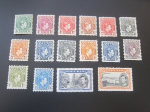 Nigeria 1938 Sc 53-68 set MH/MNH