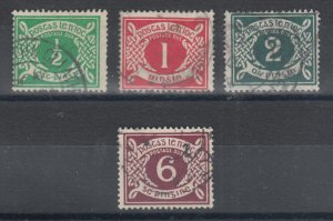 Ireland Sc J1-J4 used. 1925 Postage Dues, cplt set, sound.