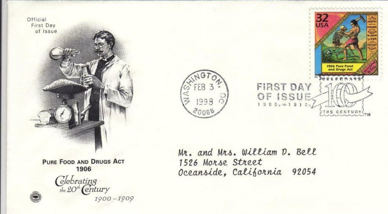 1998, Food & Drug Act-1906, PCS, FDC (E9303)
