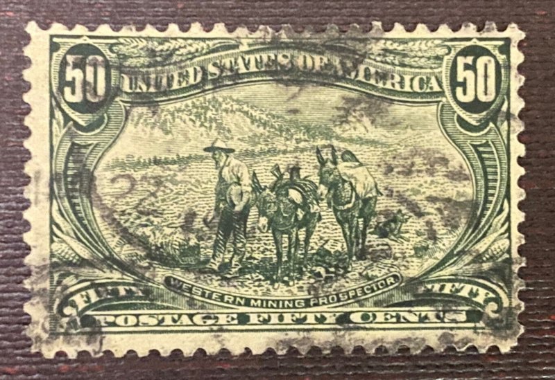 US Stamps - 291  - Used - SCV = $175.00