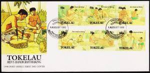 Tokelau. 1990 FDC. Handicrafts. Fine Used