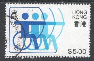 HONG KONG  #407,  Used,  VF   CV $6.00  ....  2730354