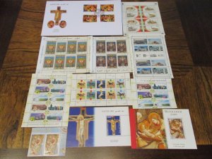 Palestine Auth. Souvenir Sheet Lot Mint Never Hinged- (KB7) 