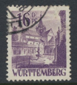 German States Wurttemberg   SC 8N20 1948  see scans & details