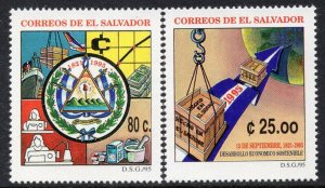 1024 - El Salvador 1995 - 174th Ann. of Central American Independence - MNH Set