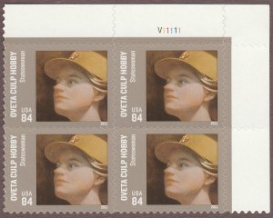 4510 Oveta Culp Hobby PB 4 MNH $1 Shipping