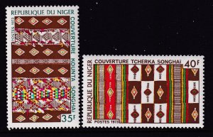 Niger 295-296 MNH VF