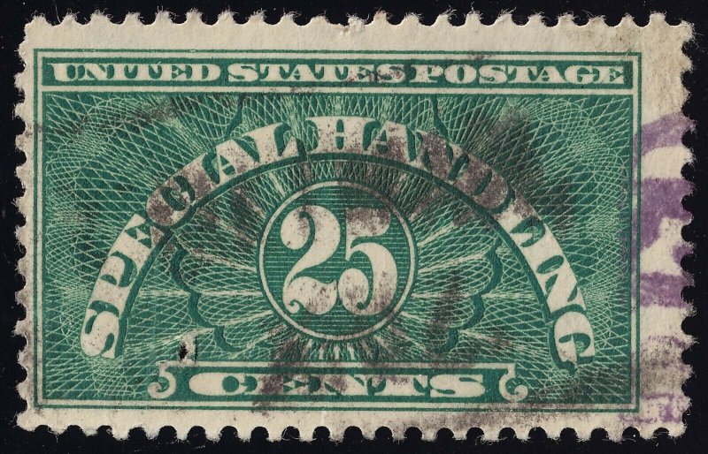 US Scott QE4 Special Handling 25 Cents Delivery Lot AP2288 