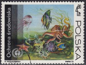 Poland 1992 Underwater Fauna and Flora 4.90zł 1973