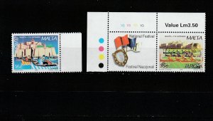 Malta  Scott#  944-945  MNH  (1998 National Festivals)