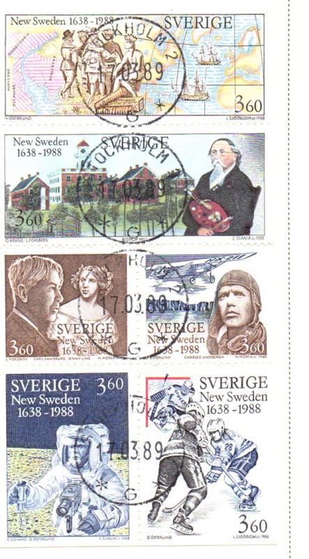 Sweden Sc 1677a 1988 New Sweden stamp bp used