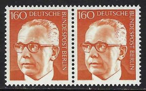 Germany Berlin 9N300 MNH PAIR J315-5