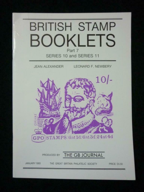 BRITISH STAMP BOOKLETS PART 7 SERIES 8 & SERIES 9 by ALEXANDER & NEWBERY