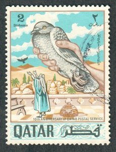 Qatar #127A used single