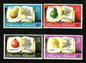 Pitcairn Is.-Sc#209-12- id12-Unused NH set-Fruits-1982-