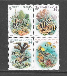 MARSHALL ISLANDS #799 CORAL MNH