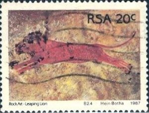 South Africa: 1987 Sc. #695, Used Single Stamp