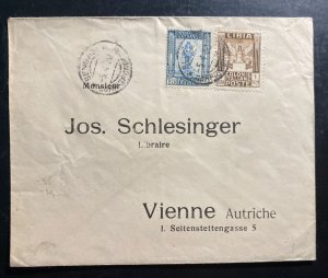 1930 Bengazi Libya Italy Rare Commercial cover To Vienna Austria